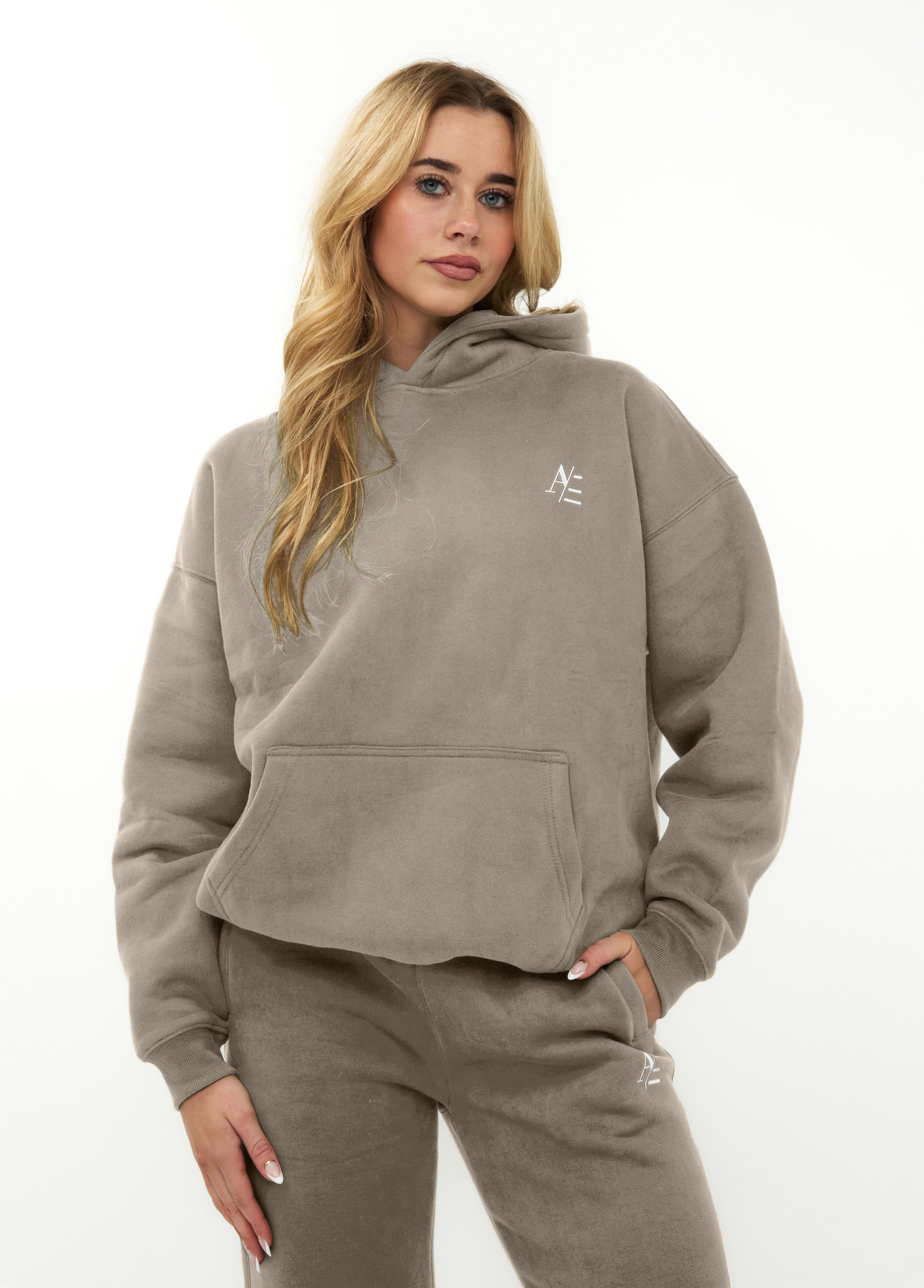 Hoodie Taupe