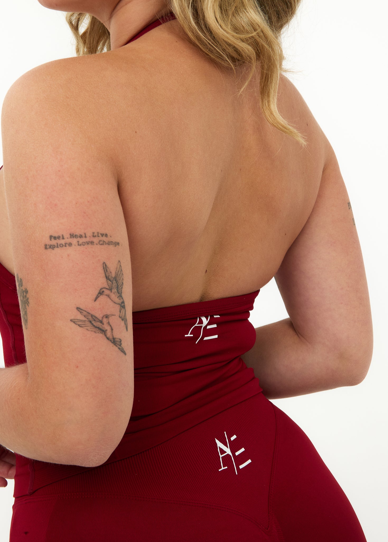 Long top Ruby Red